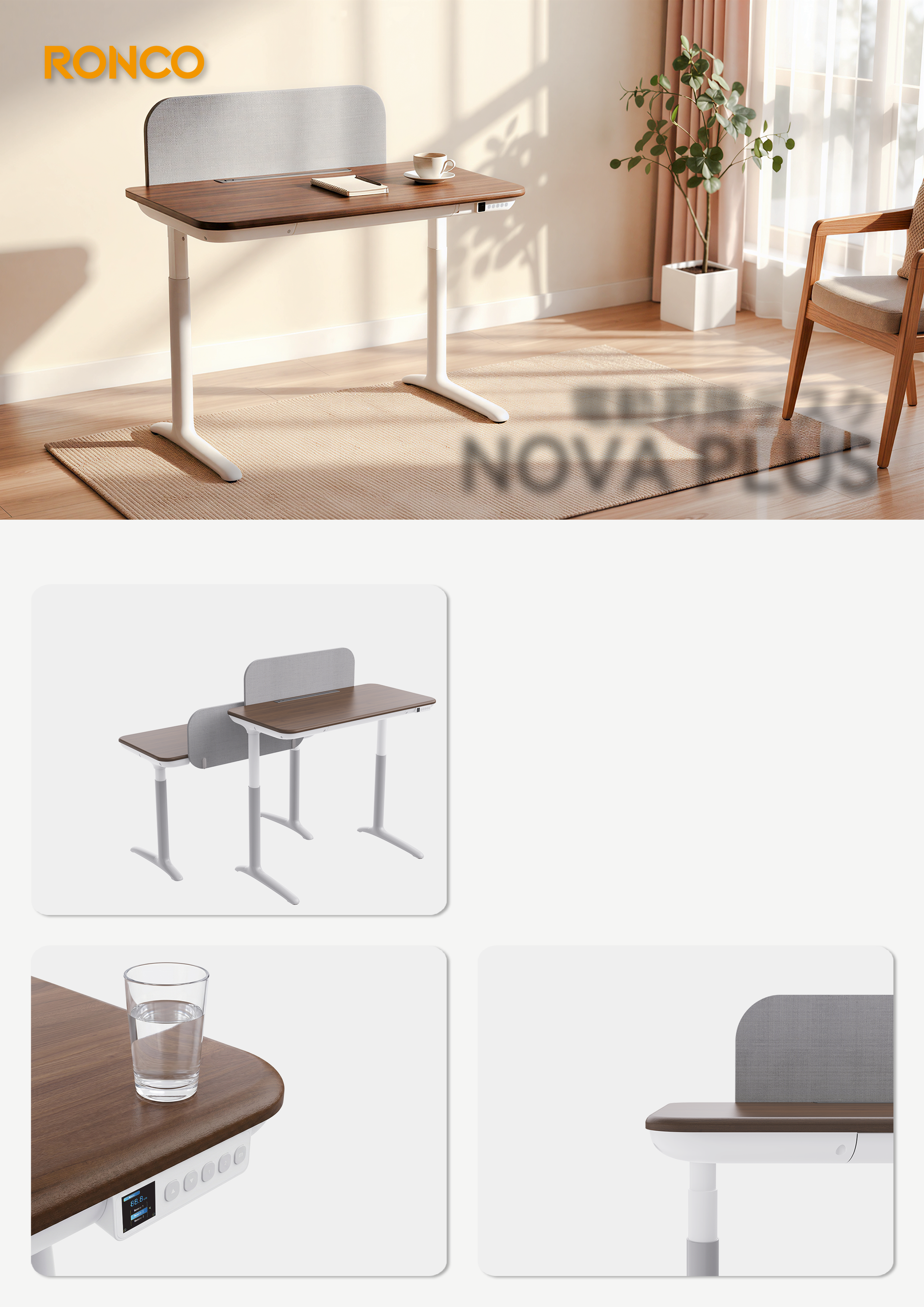 【ORGATEC TOKYO 出展のお知らせ】RONCO最新電動昇降デスクを展示いたします